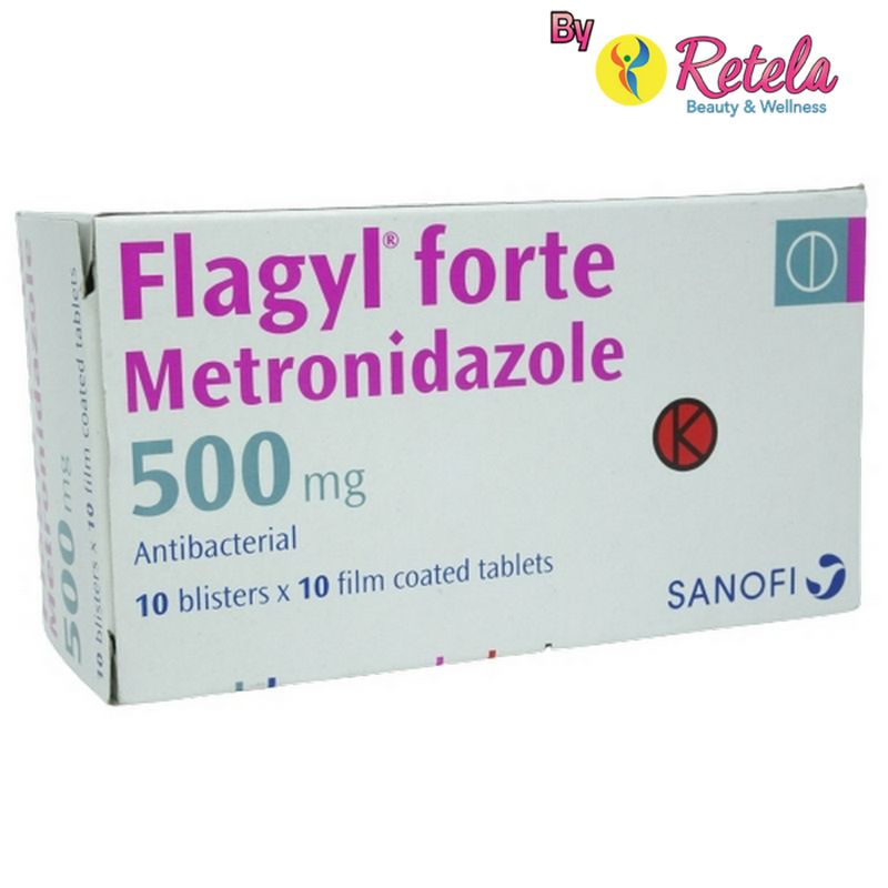 FLAGYL FORTE 500MG 1 STRIP 10 TABLET