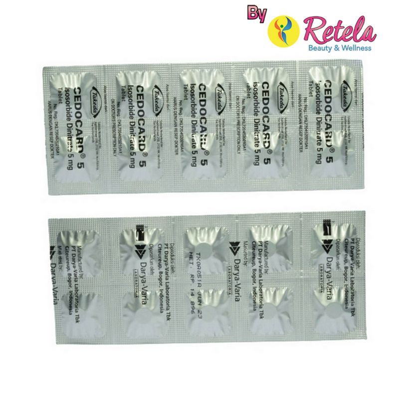 Cedocard 5mg Tab 10`S