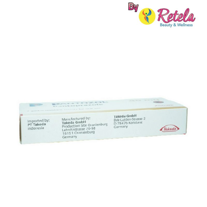 PANTOZOL 40MG  1 STRIP 7 TABLET