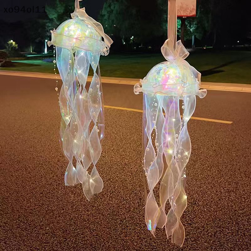 Xo Color DIY Jellyfish Lamp Lantern Mermaid Parti Jellyfish Light Lantern OL