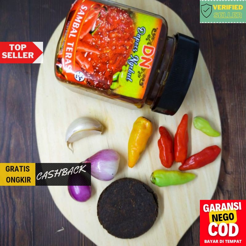 

Sambal terasi sambel trasi 150 gram pedas sambal goreng terasi sambal bawang sambal uleg terasi .