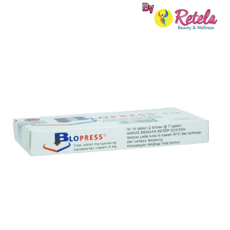 Blopress 8mg Tab 7`S