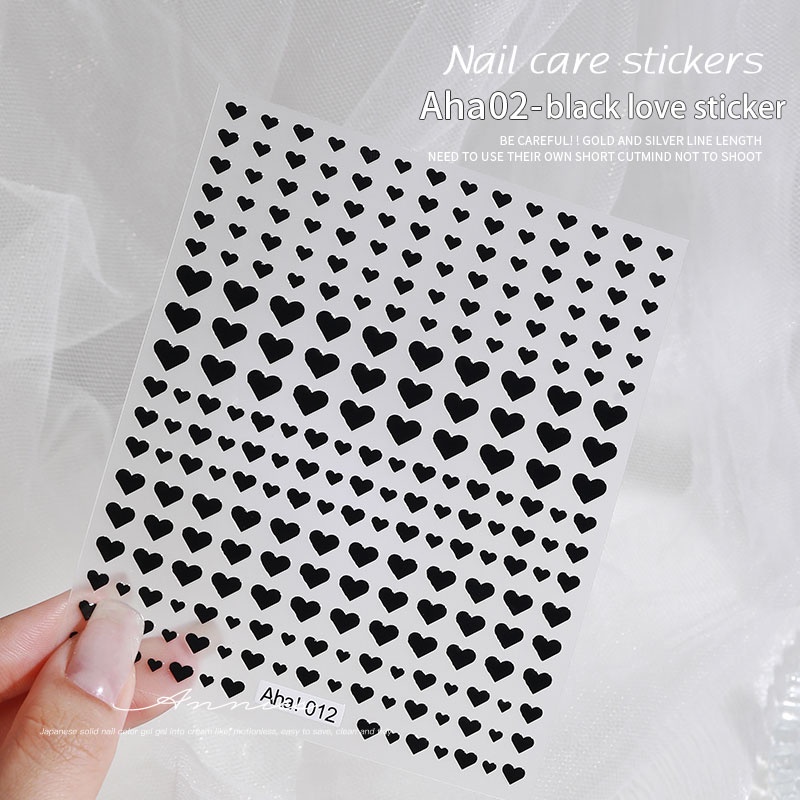 AHA Sweet Heart Nail Stiker SK