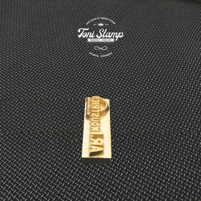 

Pelunasan Plat Matras Emboss kulit hot stamp kuningan Custom