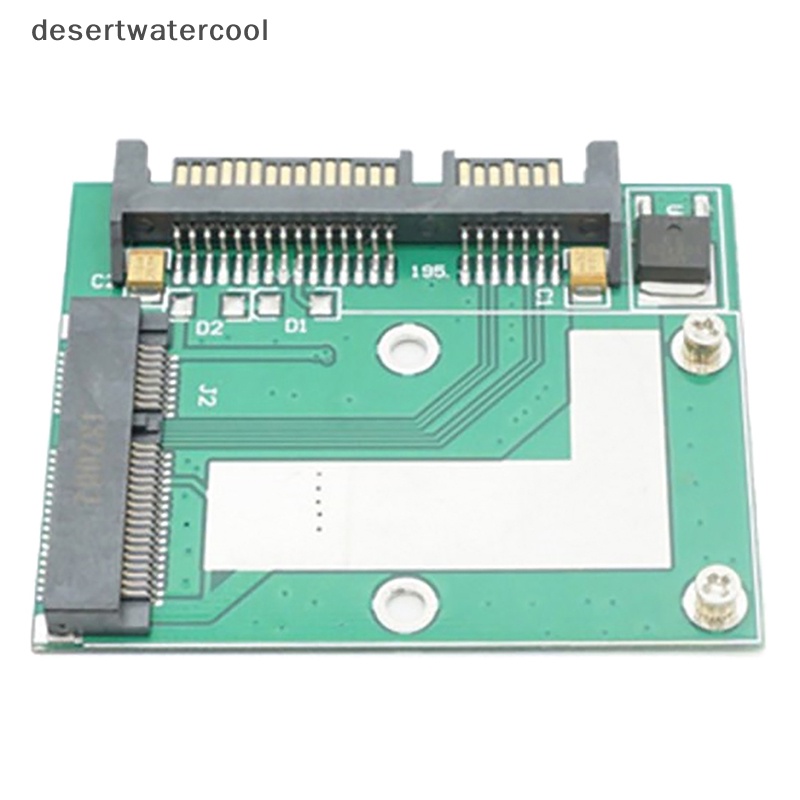 Deid MSATA Ssd Ke 2.5 ''SATA 6.0gps Adapter Converter Kartu Modul Papan Mini Pcie Ssd Martijn