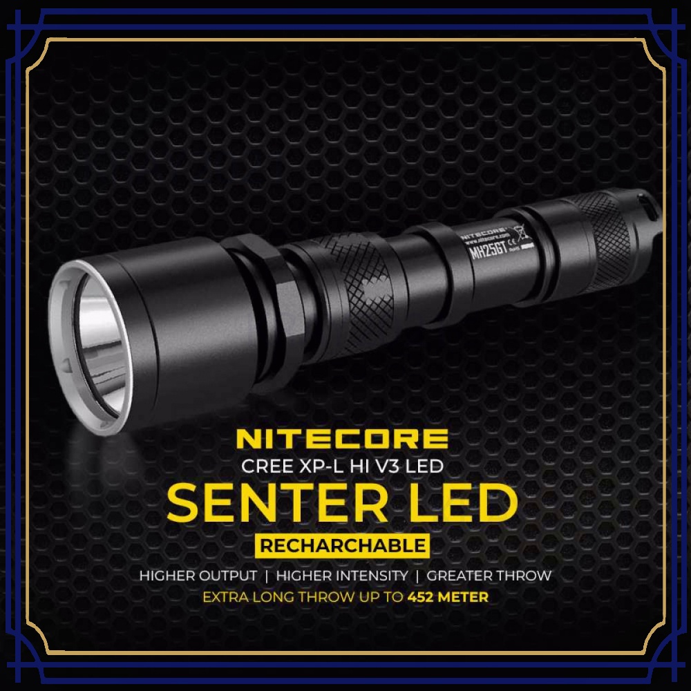 MH25GT Senter LED CREE XP-L HI V3 1000 LUMENS