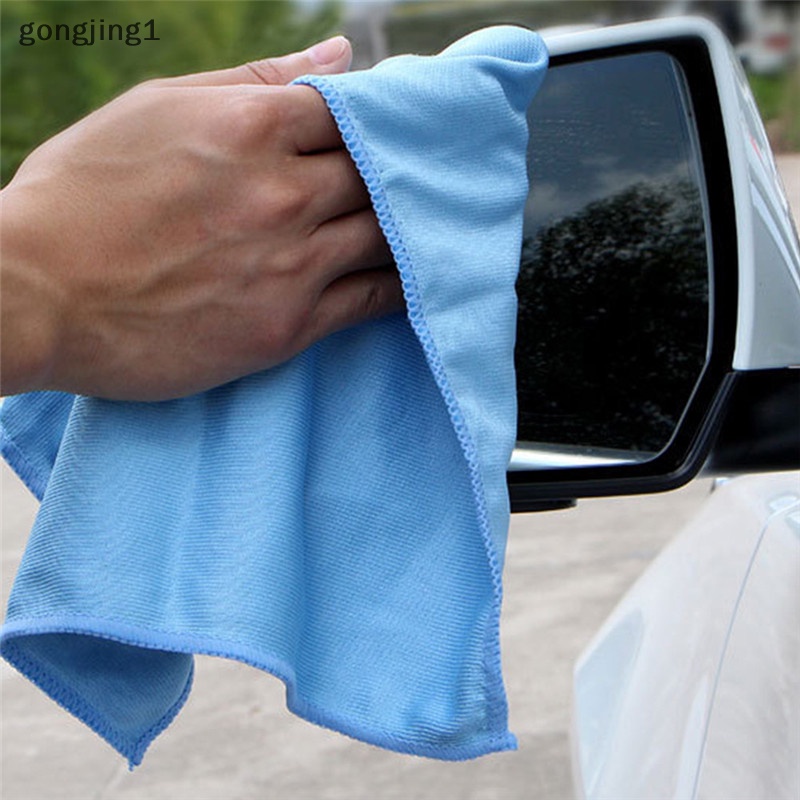 Ggg Handuk Kaca Microfiber Pembersih Mobil Cloth Towel Cuci Jendela Poles Serap ID