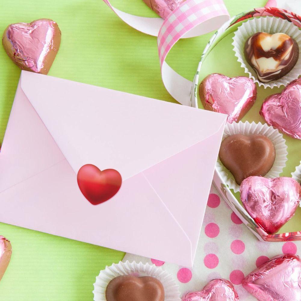 Populer Stiker 2roll Berbentuk Hati 3D Love Heart Sticker Roll Untuk Usaha Kecil