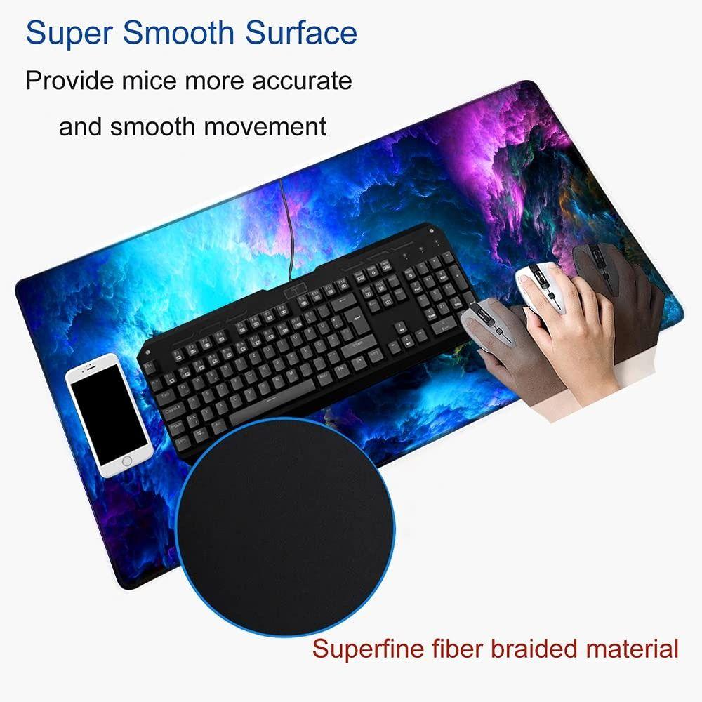 Populer Mouse Pad Kantor Alas Meja Besar Non-Slip Mempesona