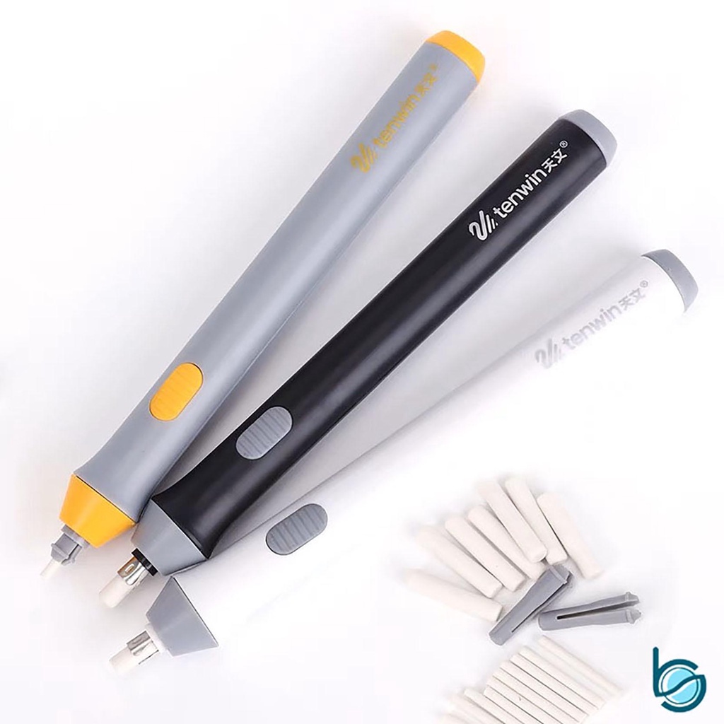 

Penghapus Elektrik Tenwin 8302/Tenwin Electric Eraser/Menghapus tulisan dengan bersih - Best Stationary