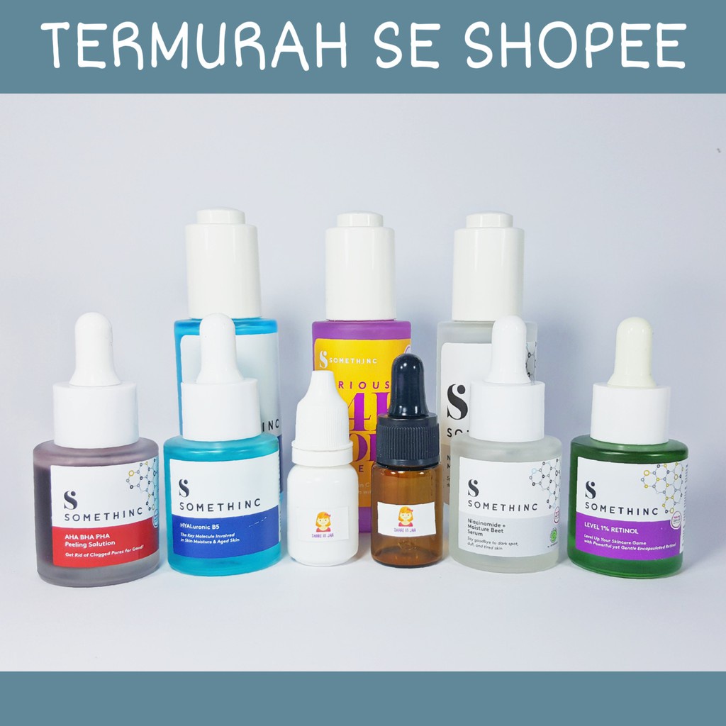 [SHARE] Somethinc Niacinamide Hyaluronic Retinol AHA BHA PHA C-Riously 24K Gold Serum Essence In Jar