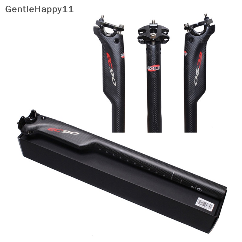 Gentlehappy EC90 3K Full Carbon Fiber MTB Road Bike Seat Post Alas Duduk Sepeda Tabung Seatpost id