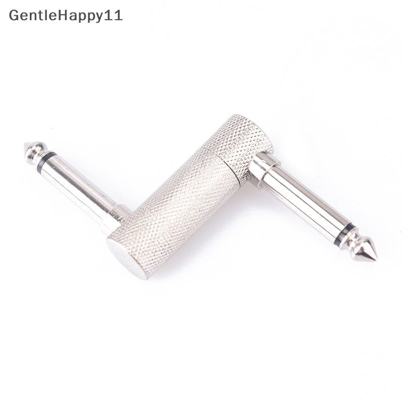 Gentlehappy 6.35 plug Efek Gitar Elektrik pedal Konektor coulper jack interface id