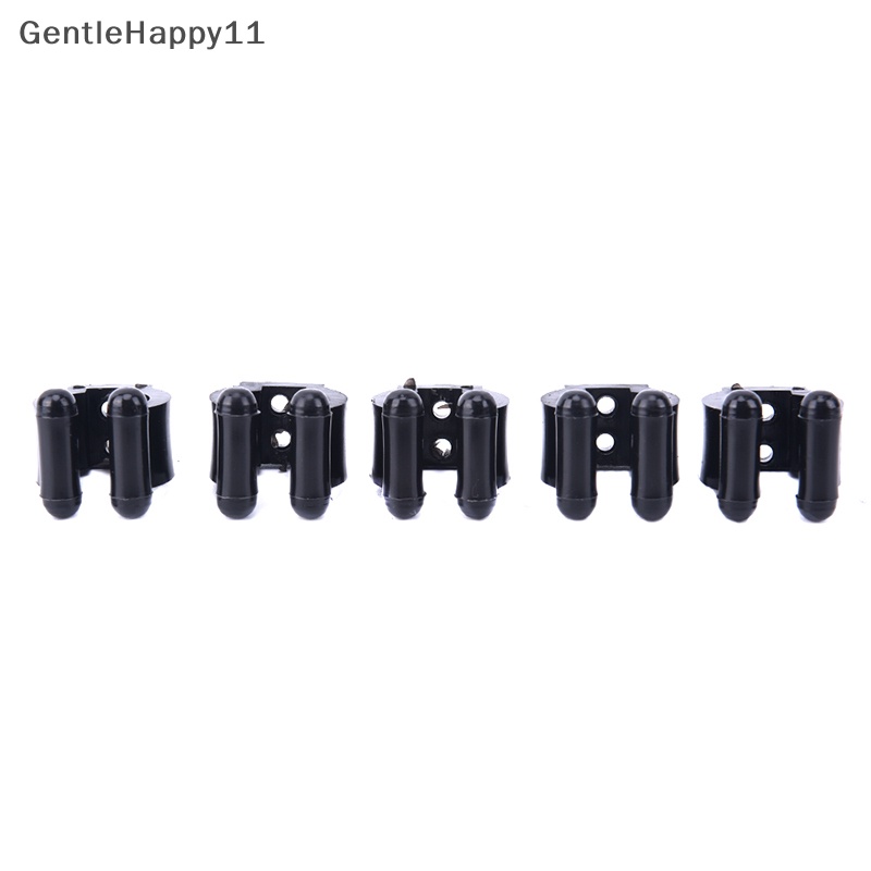 Gentlehappy 5Pcs Klip Tongkat Pancing Plastik Klip Tiang Rak Penyimpanan Tip Klem Holder id