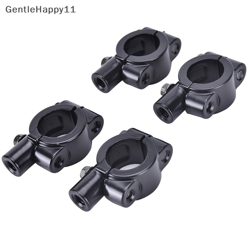 Gentlehappy Stang Spion Motor Dudukan Holder Adaptor Penjepit Hot Hot Penahan Dudukan Spion Stang Spion Motor Adapter Clamp New Spion Motor Tangan