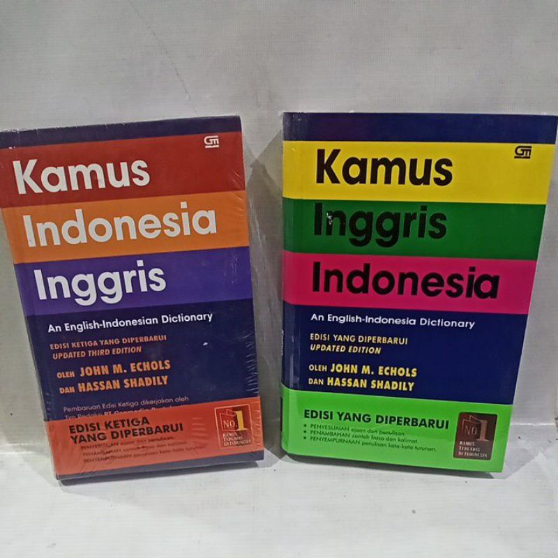 

buku satu paket kamus indonesia-inggris dan inggris-indonesia