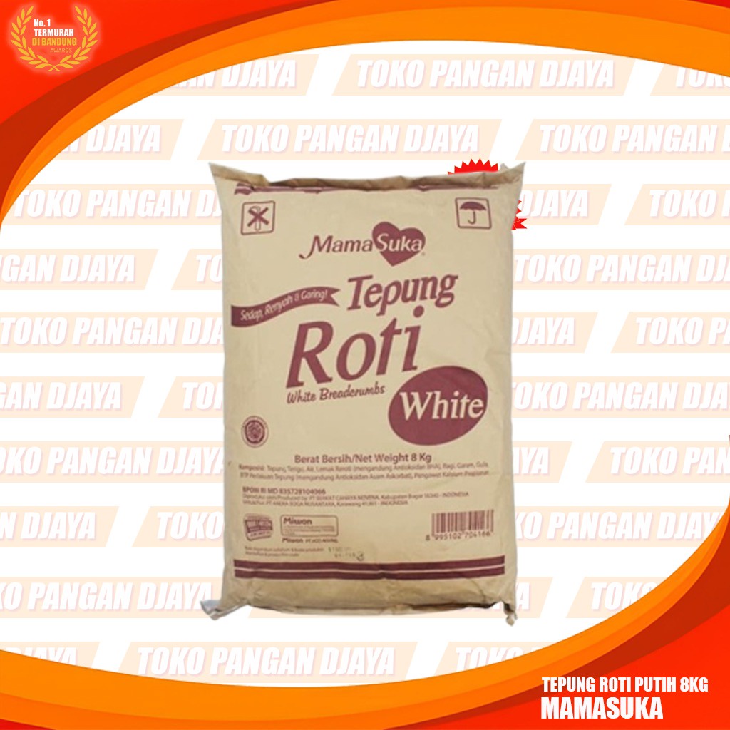 

Tepung Roti Putih Mamasuka Repack 1 kg