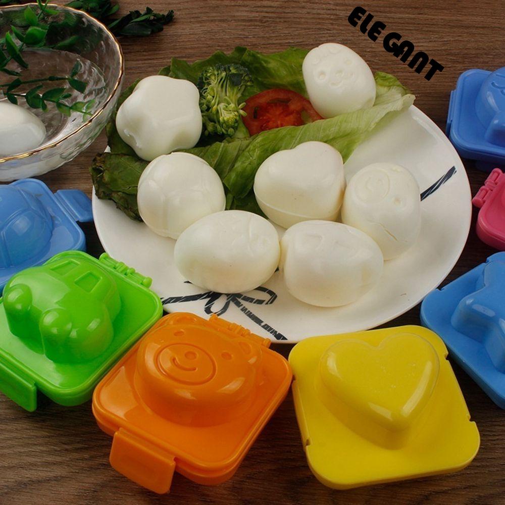 [Elegan] Cetakan Bola Nasi Kartun Plastik 3D Lucu Aksesoris Dapur Alat Kue