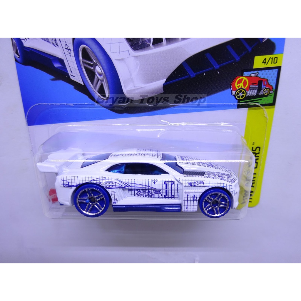 Hot Wheels Custom 11 Camaro Putih