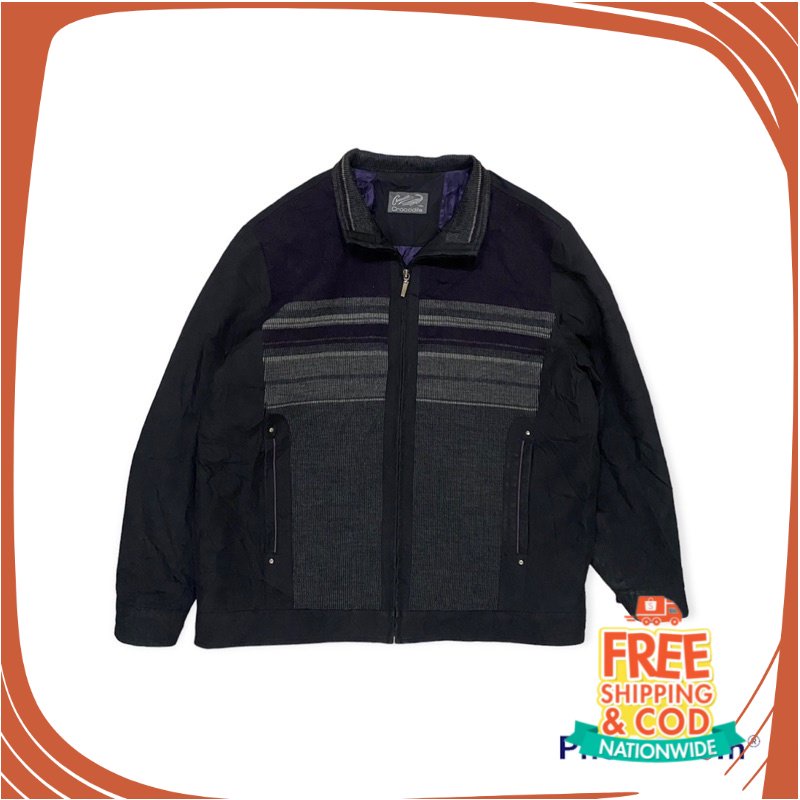 JAKET VINTAGE OOTD FESTIVAL REMAJA/ jaket casual vintage crocodile