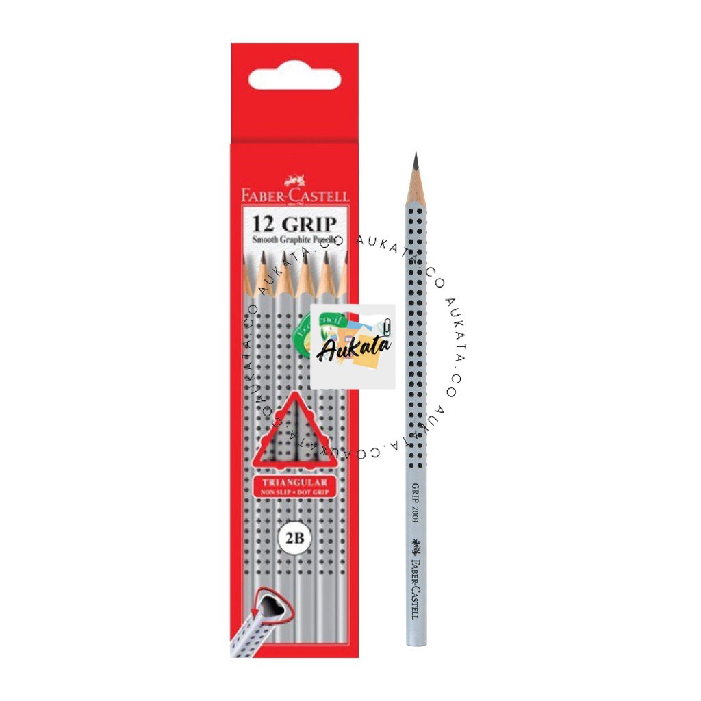 

Faber-CastellBlack Pencil Grip 2001 2B Box 12