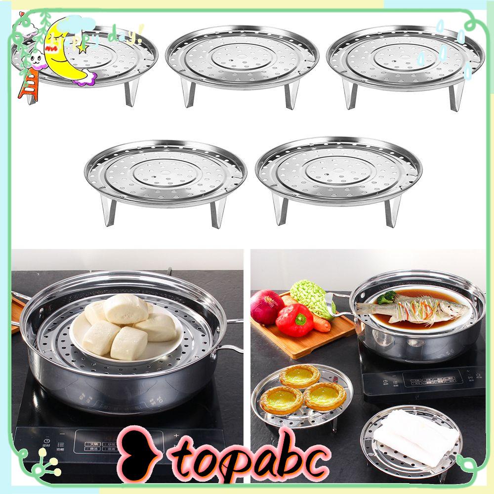 TOP Rak Steamer Nampan Stainless Steel Tahan Lama Stand Pot Steaming