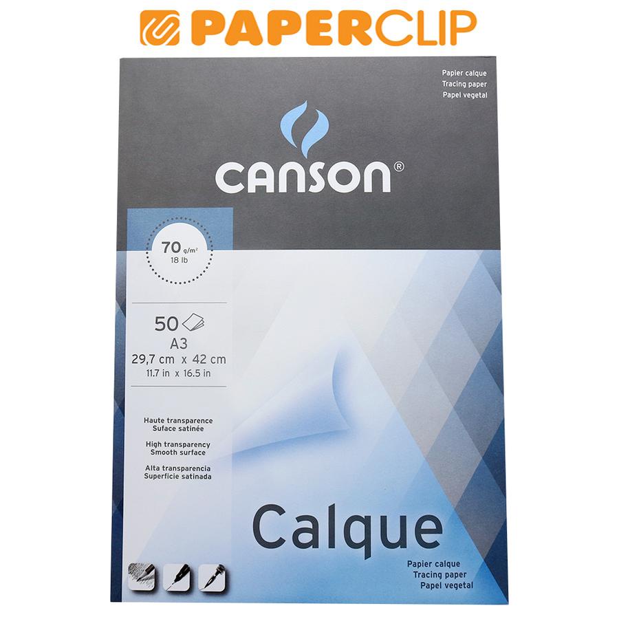 

KALKIR / TRACING PAPER CANSON SATIN 50S A3 70G