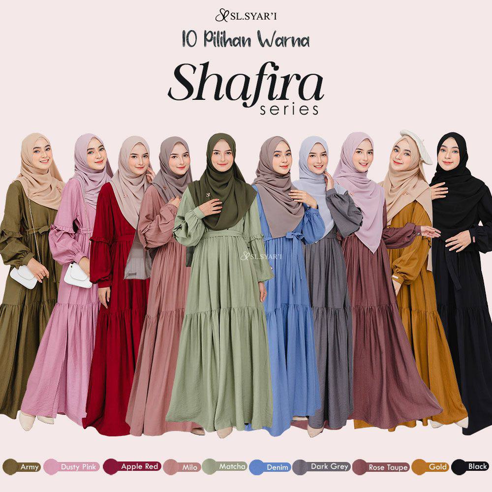 Dress Shafira Series Shaliha Look