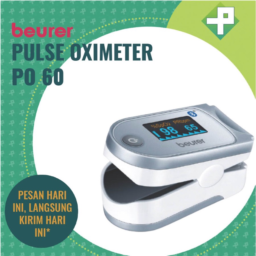 Pulse Oximeter Beurer PO 60 / Alat Ukur Kadar Oksigen Garansi