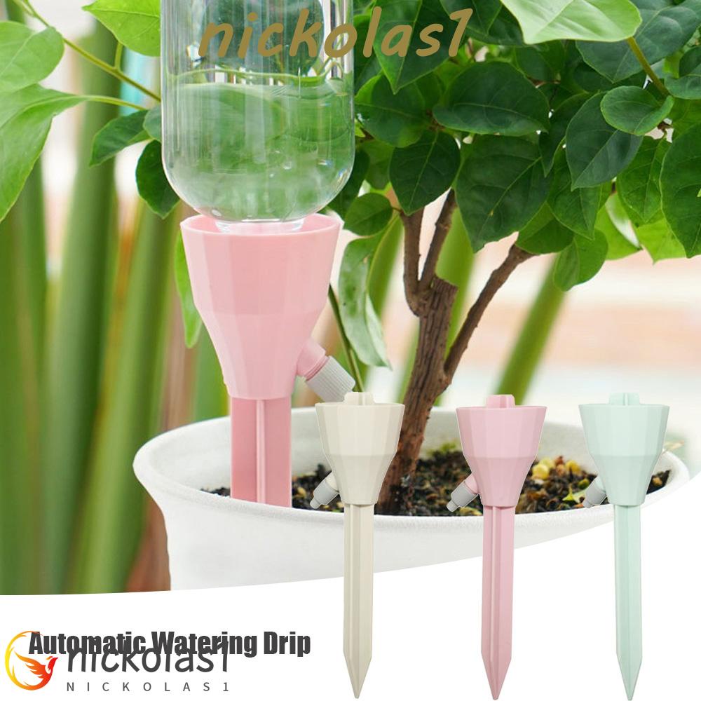 NICKOLAS1 Otomatis Drip Spike Rumah Tangga Adjustable Spike Perlengkapan Taman Tanaman Hias Penyiram Tanaman Indoor