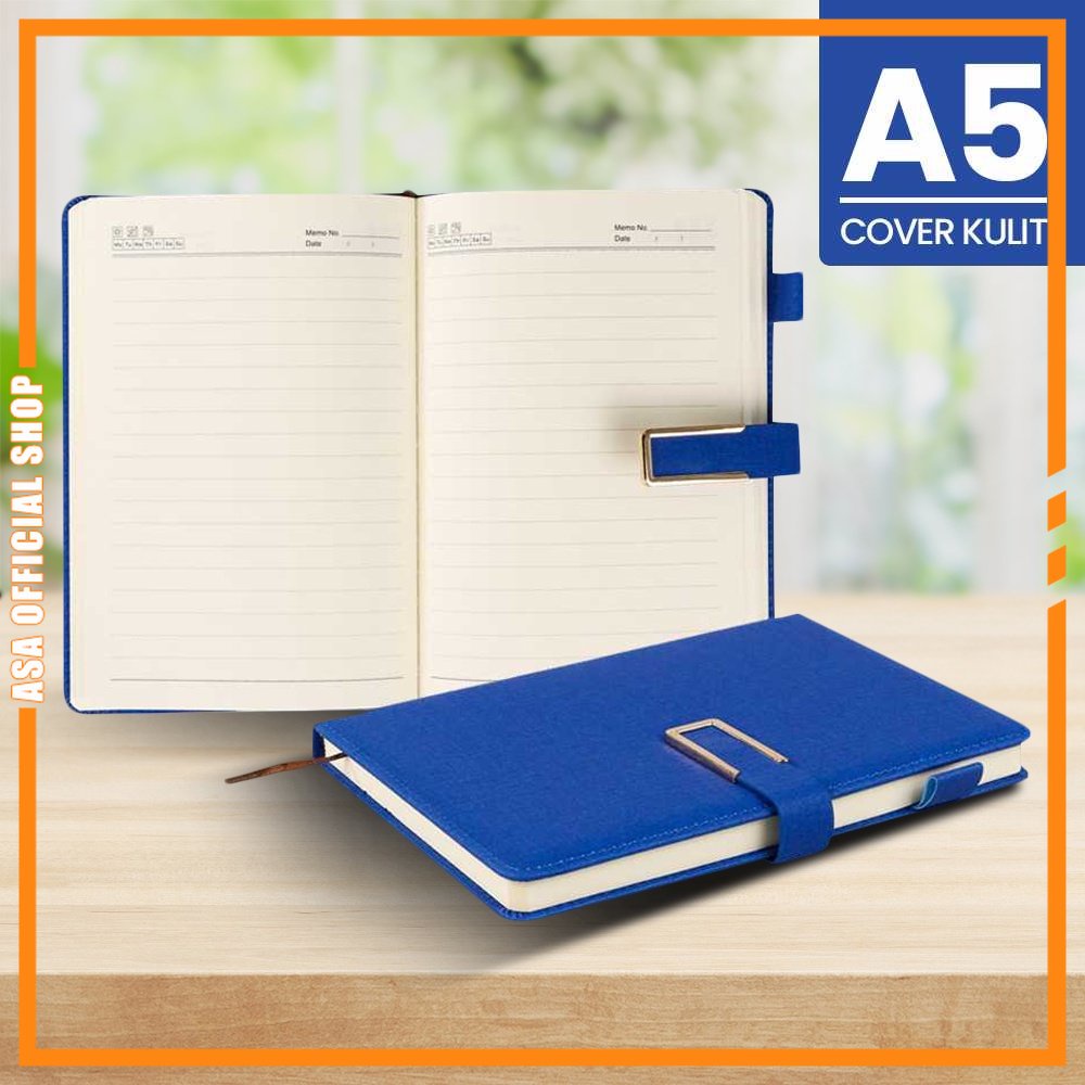 

Buku Catatan Kerja Cover Kulit Kertas A5