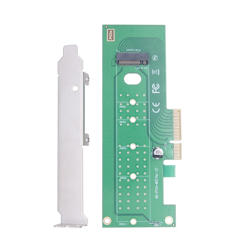 Bt M 2 NVMe SSD to Pcie3 0x4 Adapter Card M 2m Key Interface Converter Support PCI Express 2230 2242 2260 2280 22110