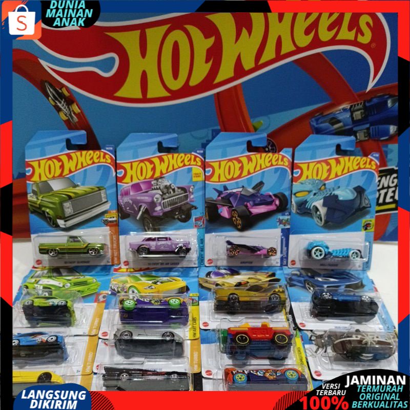 HOT WHEELS ORIGINAL DARI MATTEL - HOT WHEELS BAHAN BERKUALITAS ANEKA MODEL