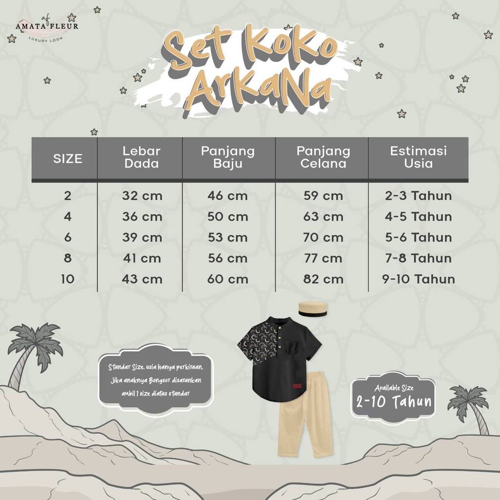 Set Koko Arkana by Amatafleur