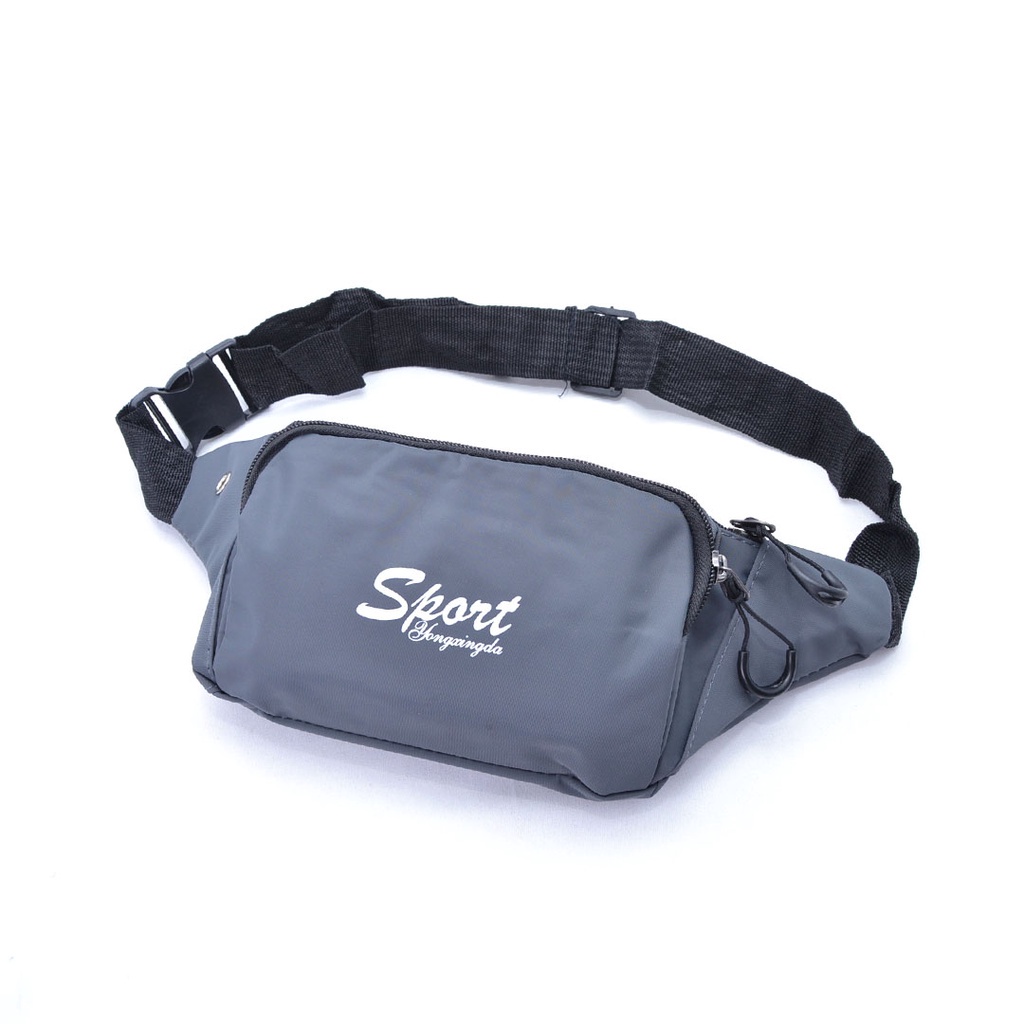 Tas Waistbag Distro Waterproof Oval Doble Strip  026