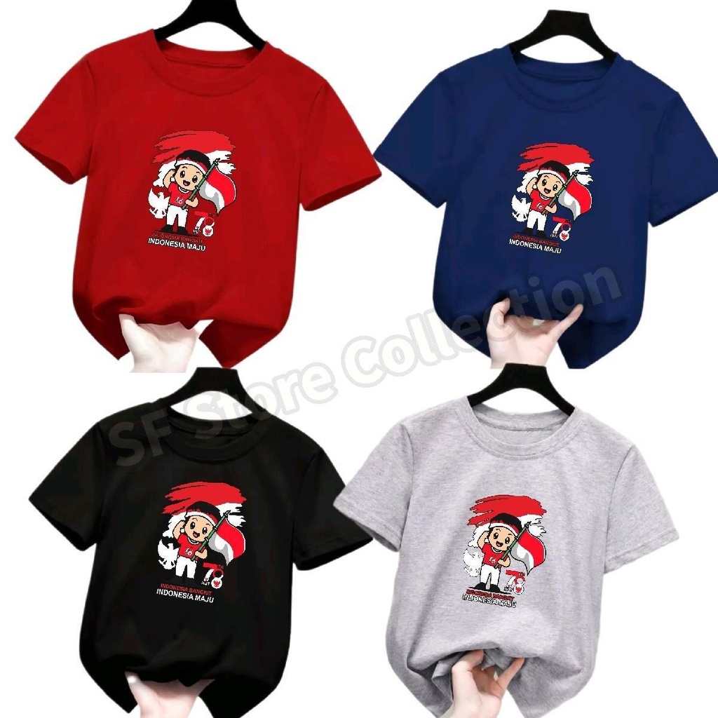 Kaos Anak 17 Agustus 2023