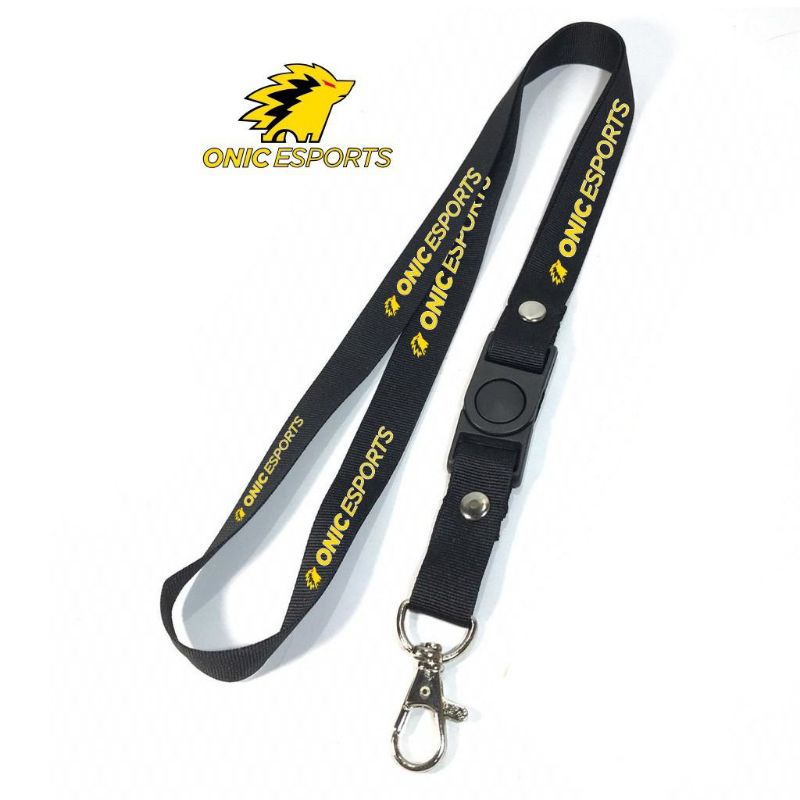 

lanyard ONIC ESPORTS lanyard DISTRO gantungan kunci name tag id card kartu nama / tali lanyard gantungan leher vans fullprint