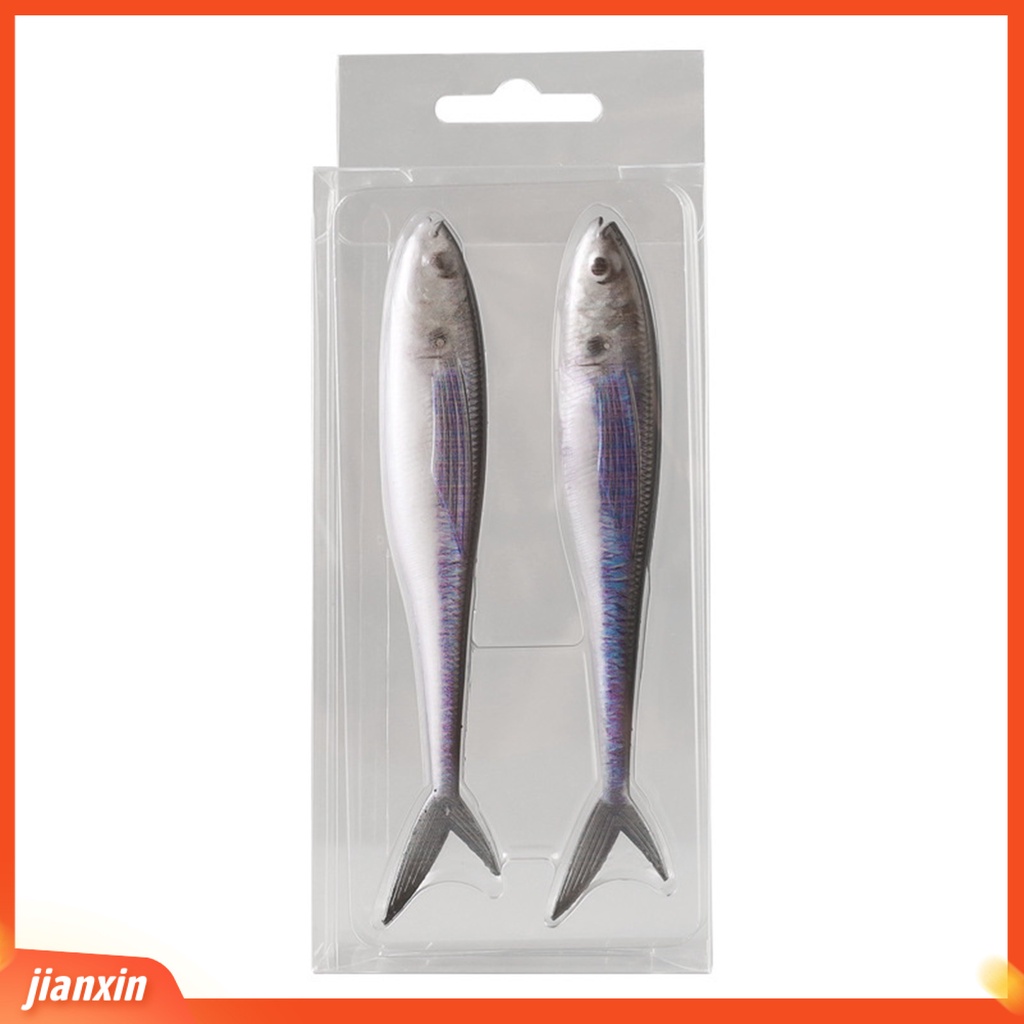 (In Stock) 1set 12.5cm /11g Umpan Bionik 3D Simulasi Fisheye Realistis Menggoda Angling Plastik 3D Shearwater Umpan Tuna Lembut Memancing Luar Ruangan