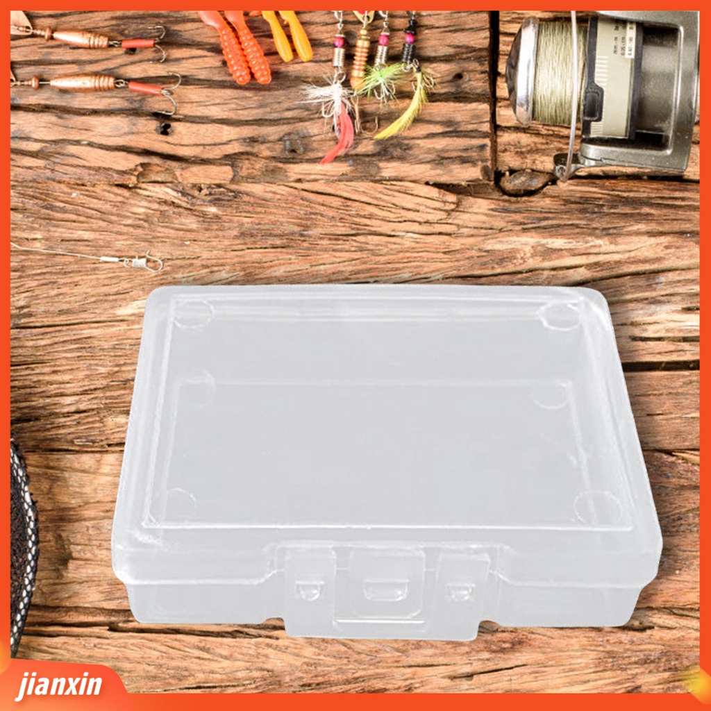 (In Stock) Kotak Transparan Anti Gores Kuat Dan Kokoh Mudah Dibawa Penyimpanan Aksesoris Kosong Mini Bening Organizer Storage Box Untuk Outdoor