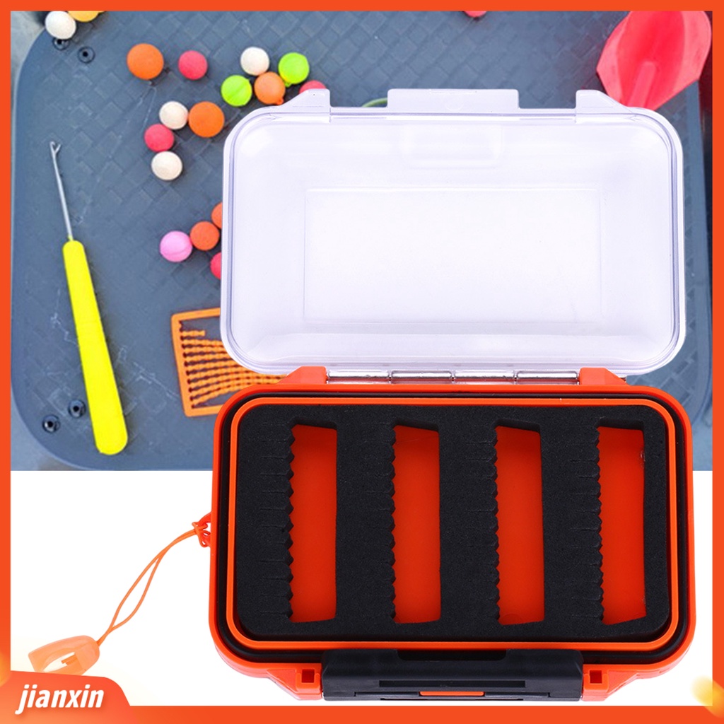 (In Stock) Kotak Umpan Pancing Dua Sisi Kapasitas Besar Tutup Transparan Menebal Ukuran Kecil Penyimpanan Alat Pancing Anti Gores Tahan Lama Memancing Case Perlengkapan Memancing