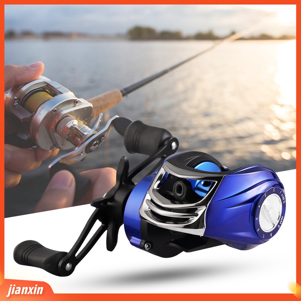 (In Stock) Baitcasting Reel ic Rem O-Type Outlet Anti-bombing Fishing Rasio Kecepatan Tinggi 18 +1 Spools Anti-fry Line Fishing Reel Untuk Memancing Di Luar Ruangan