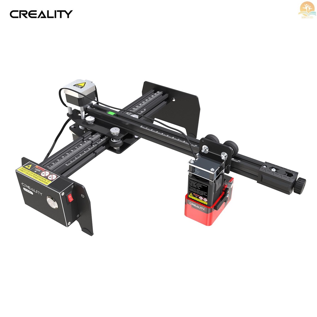 In Stock Creality 3D CV-01 Pro Laser Engraver Desktop DIY Engraving Cutting Machine Fine Laser Spot Pelindung Mata Auto-Fokus Dan X-axis Leveler 170x200mm Ukiran Area Yang Tepat