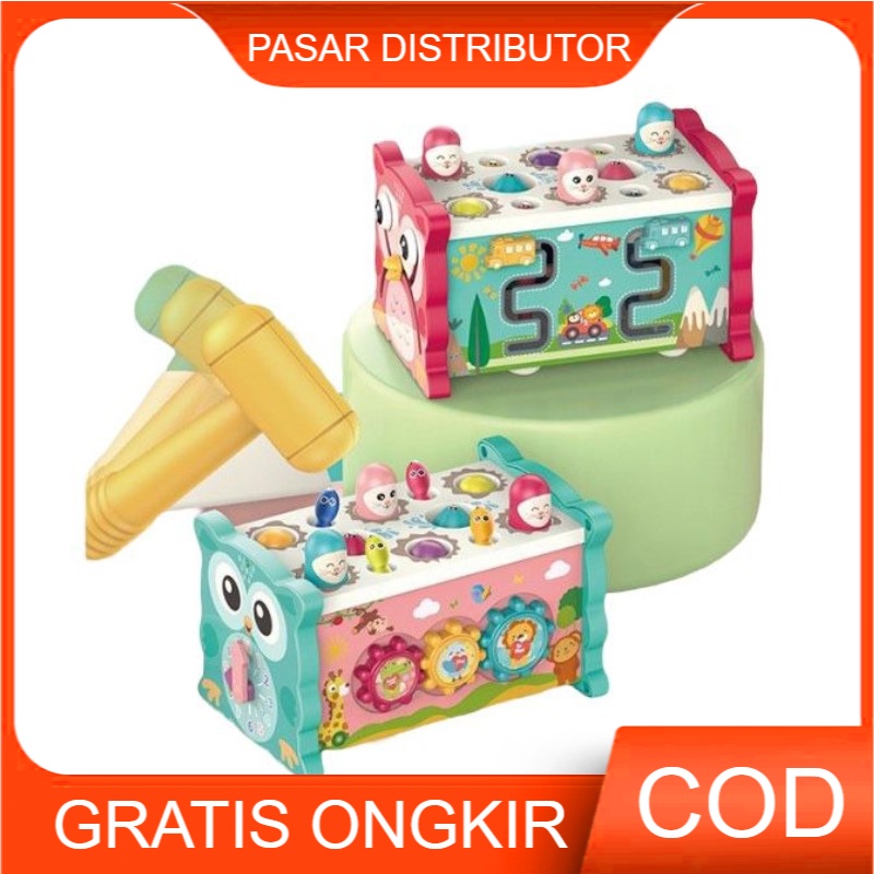 Mainan Anak MAGIC BOX FISHING GAME Pukul Kayu Pancing Wooden Edukasi