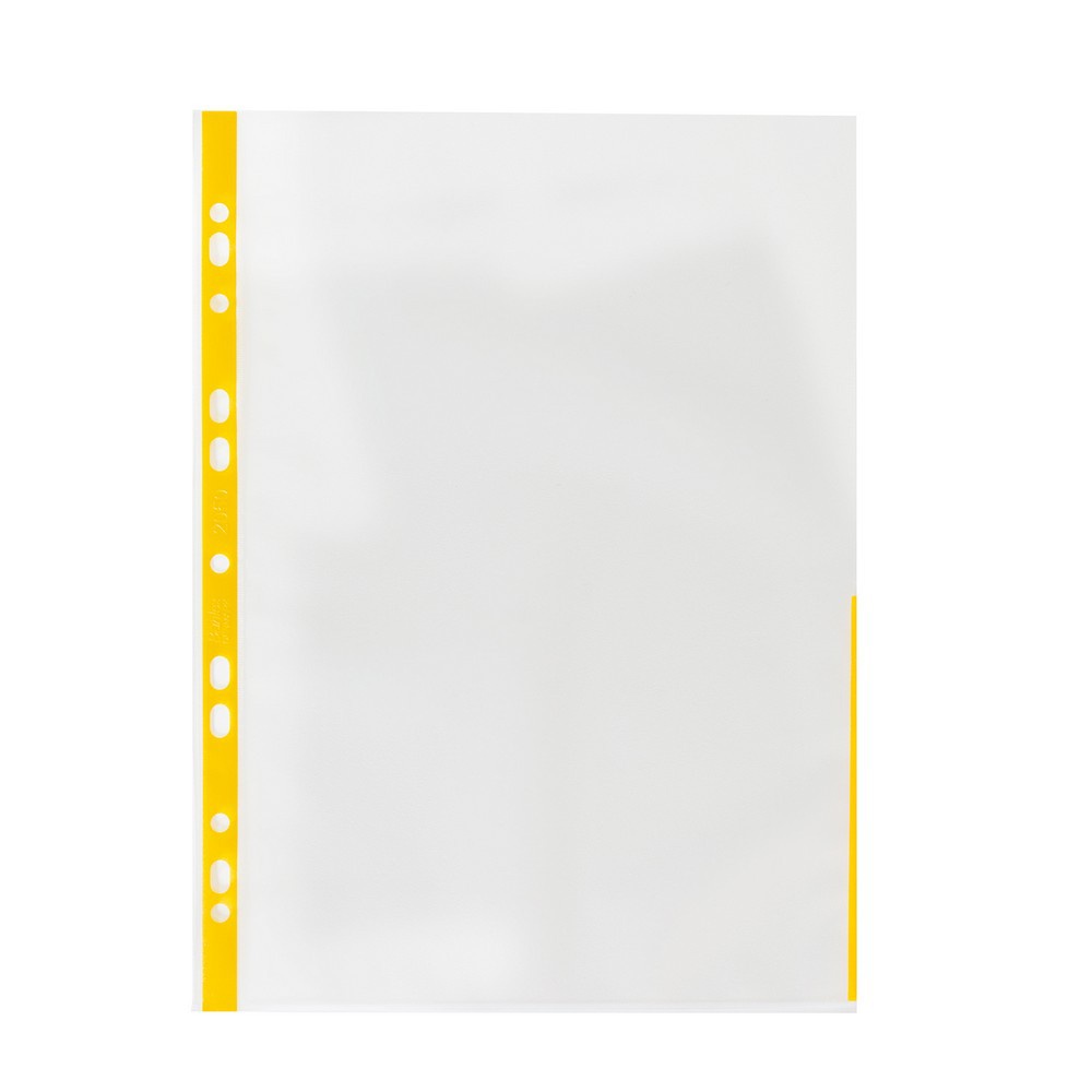

[Artomas] Bantex Signal Pocket Antiglare 25 Sheets A4 Yellow 2050 06