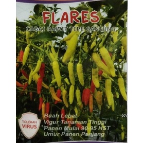 

isi 20 Biji Benih cabe rawit flares cap candi F1 Repacking seeds