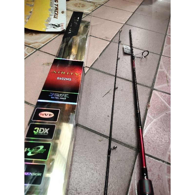 Joran Pancing Daiwa Airity G 602 Airity Carbon Original Daiwa