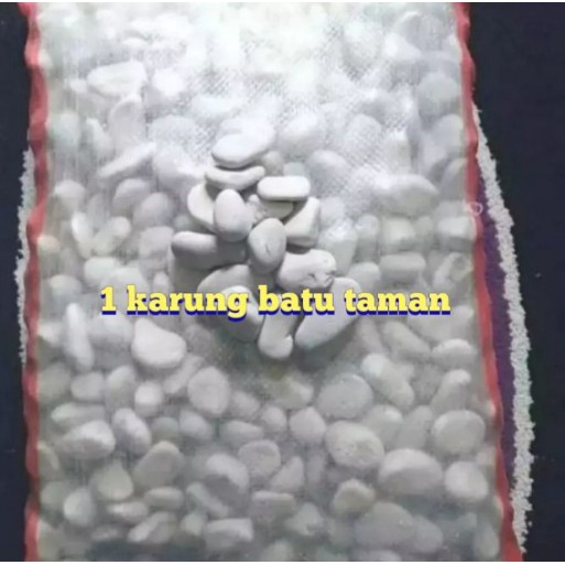 Batu coral putih 1 karung NOMER 2 / promo 1 karung batu coral putih / batu koral putih 1 karung