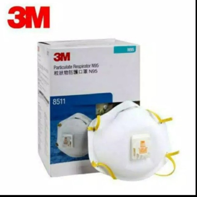 Masker 3M 8511 Repirator Masker Medis Masker Masker N95
