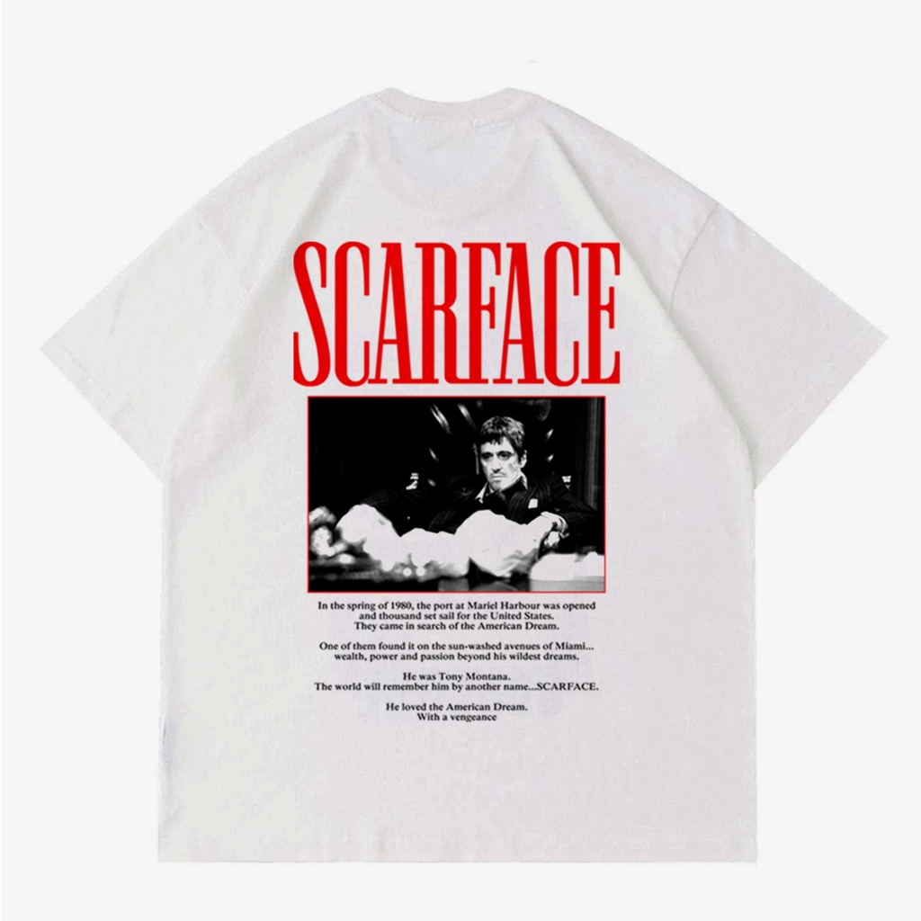 KAOS VINTAGE FILM SCARFACE 1983 | T-SHIRT MOVIE SCARFACE