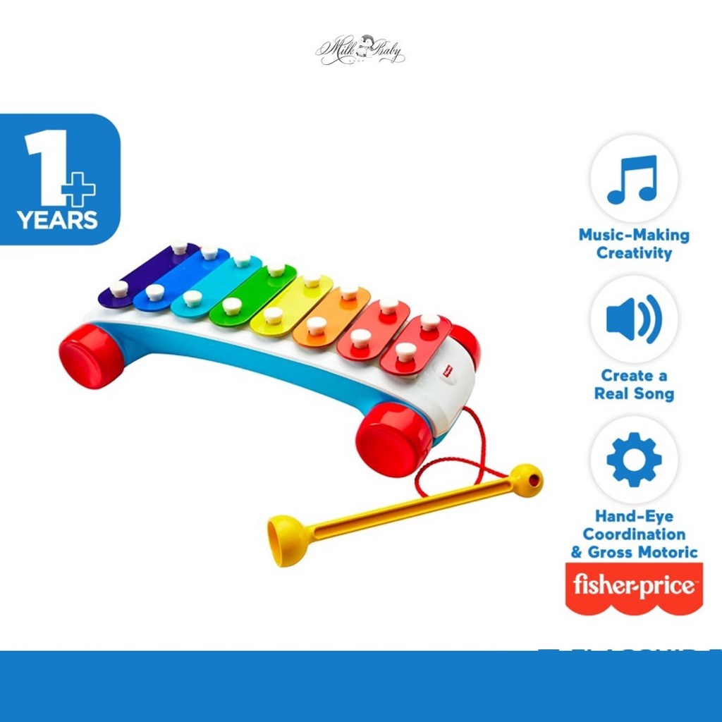 Fisher-Price Classic Xylophone - Mainan Edukasi Bayi